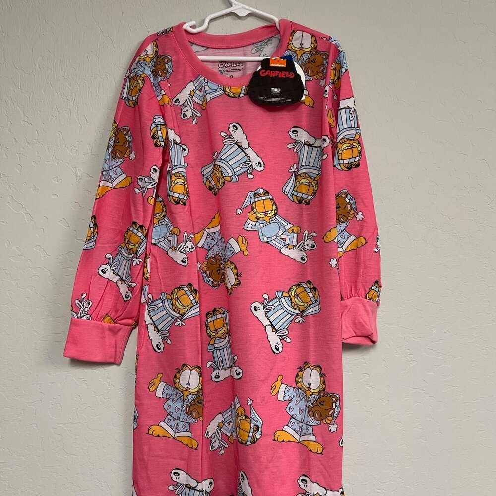 Garfield Nightgown Sleepwear NWT Size 8 Junior